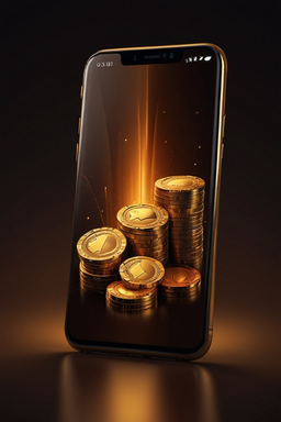 Smartphone mit Piperspin Casino App